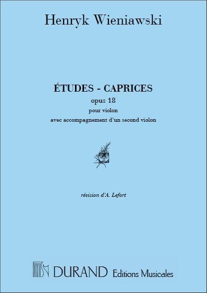 Etudes Caprices Op 18 2 Violons